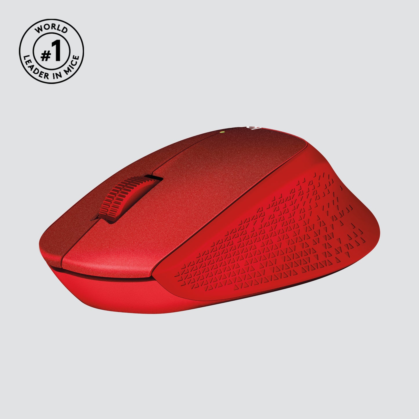 Logitech Wireless Mouse M330 Silent Plus Red