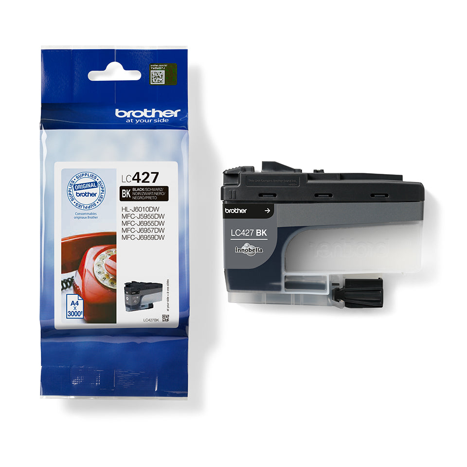 Black Ink Cartridge - 3000 Pages LC427BK