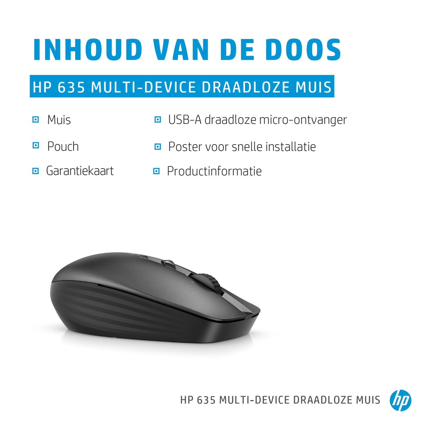 HP Mult-Dvc 635 BLK WRLS Mouse
