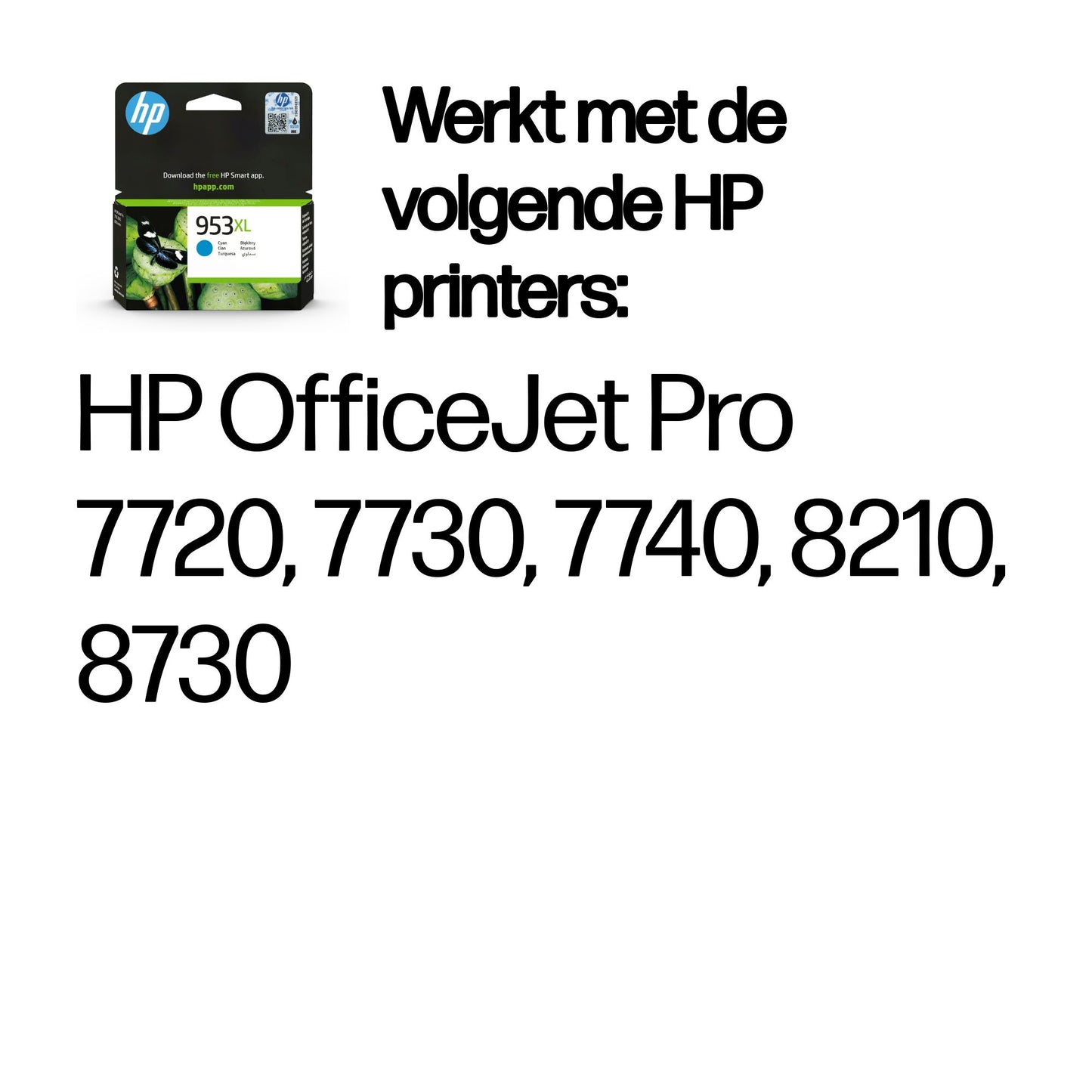 HP 953XL High Yield Cyan Original Ink Cartridge