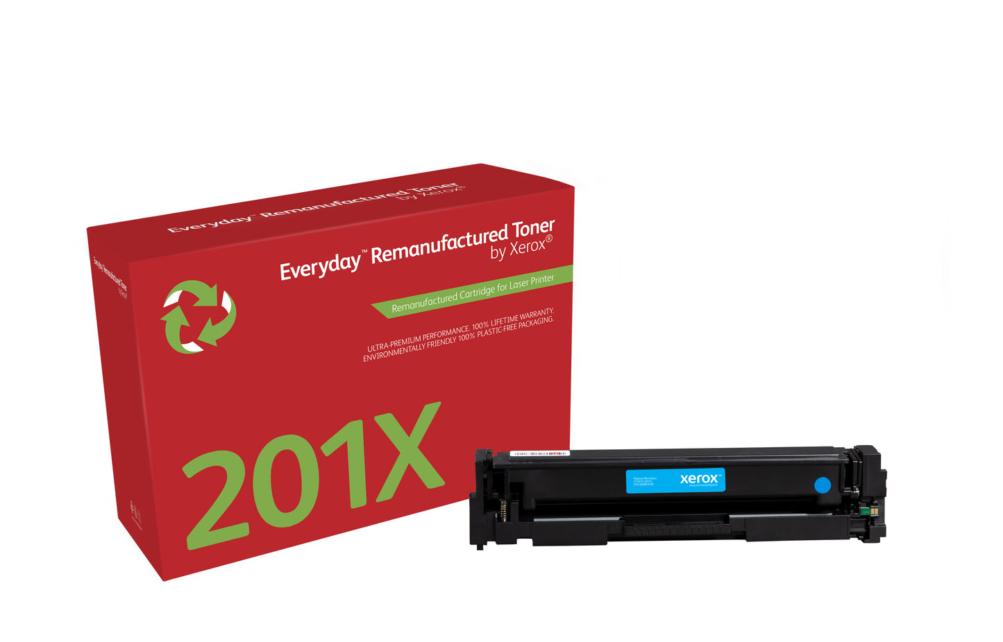 High Cyan Toner Alternative to HP 201X 006R03458