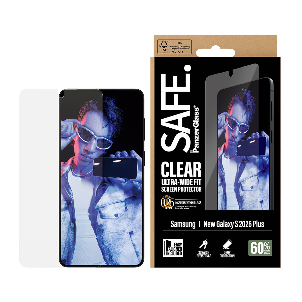 SAFE by PG Scrn Samsung S26 Edge UWF WA SA70947