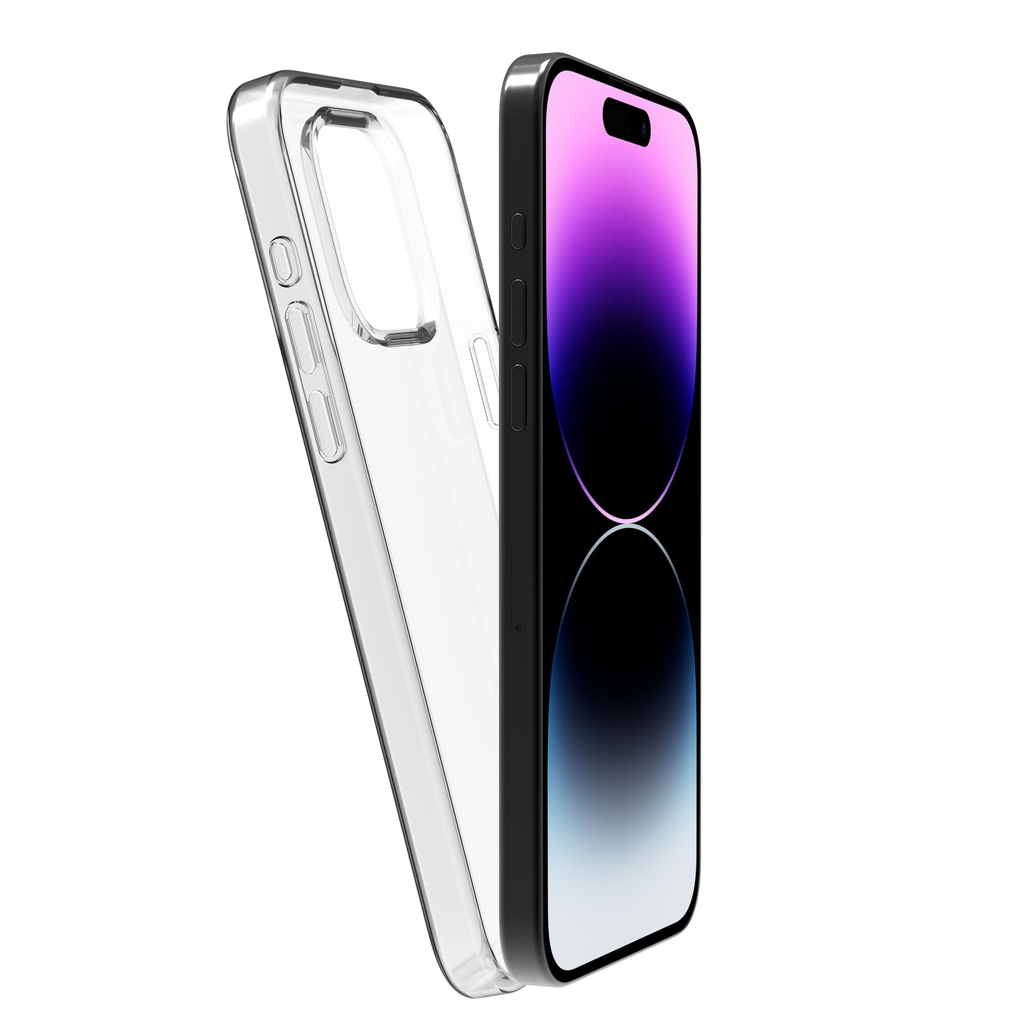 BeHello iPhone 15 Pro Max Thin Gel Case ECO Transparant