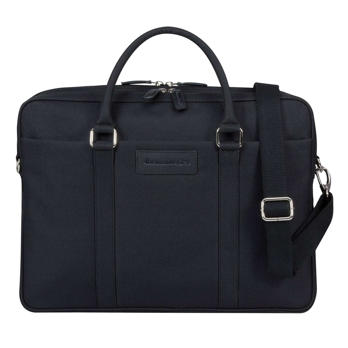 Ginza-16 Duo Pocket Laptop Bag Recyc-BK