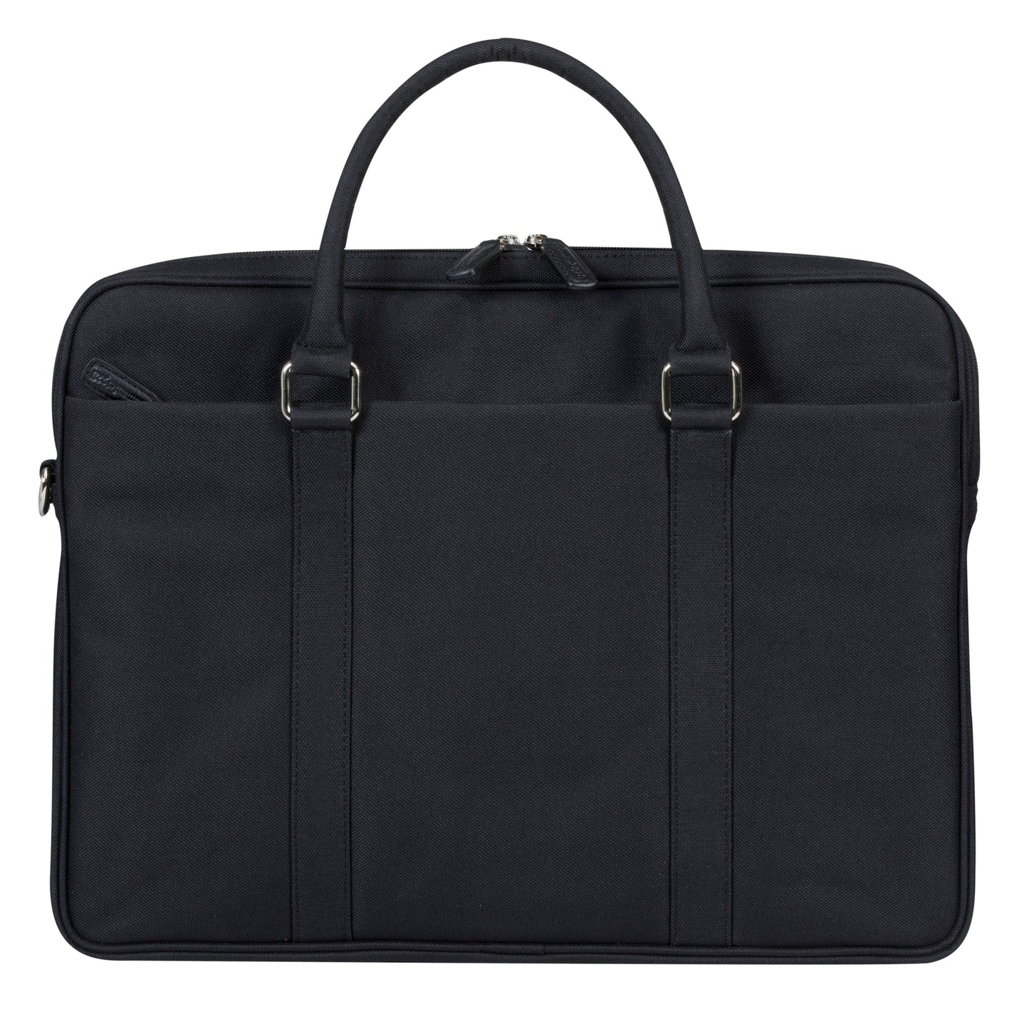 Ginza-16 Duo Pocket Laptop Bag Recyc-BK