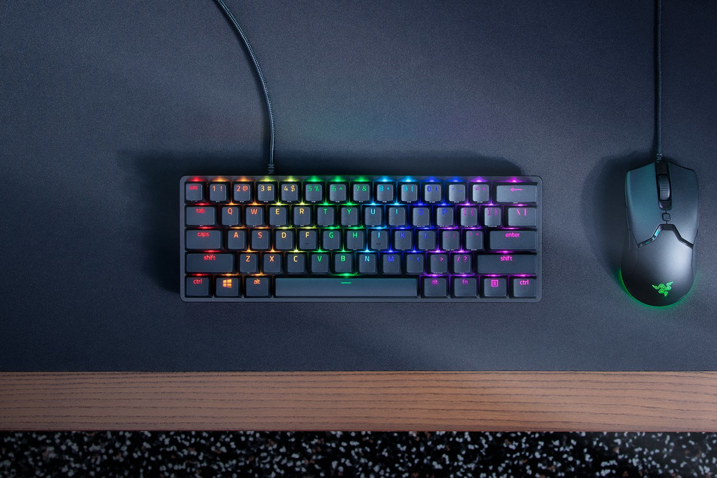 Razer Huntsman Mini Keyboard (Red Switch) - FR Azerty Layout