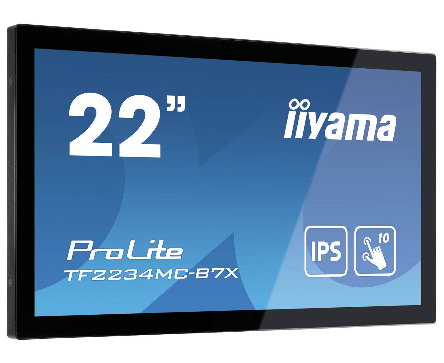 IIYAMA 22 FHD IPS PCAP 10P Touch VGA HDMI DP USB Open Fram