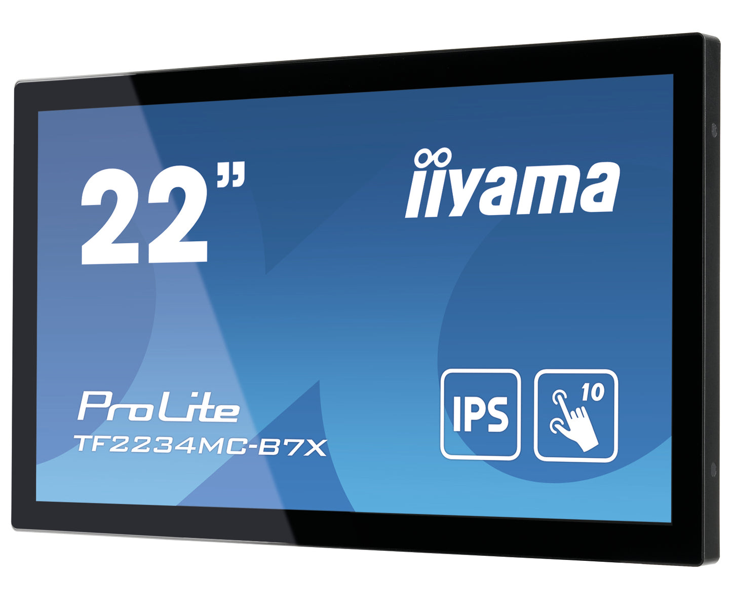 IIYAMA 22 FHD IPS PCAP 10P Touch VGA HDMI DP USB Open Fram