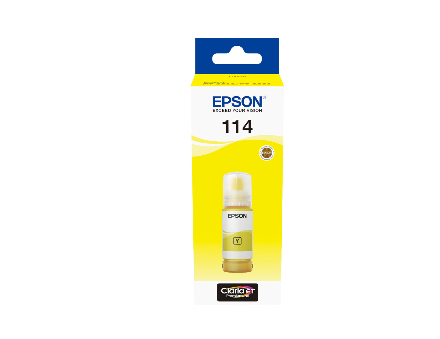 114 EcoTank Yellow ink bottle C13T07B440