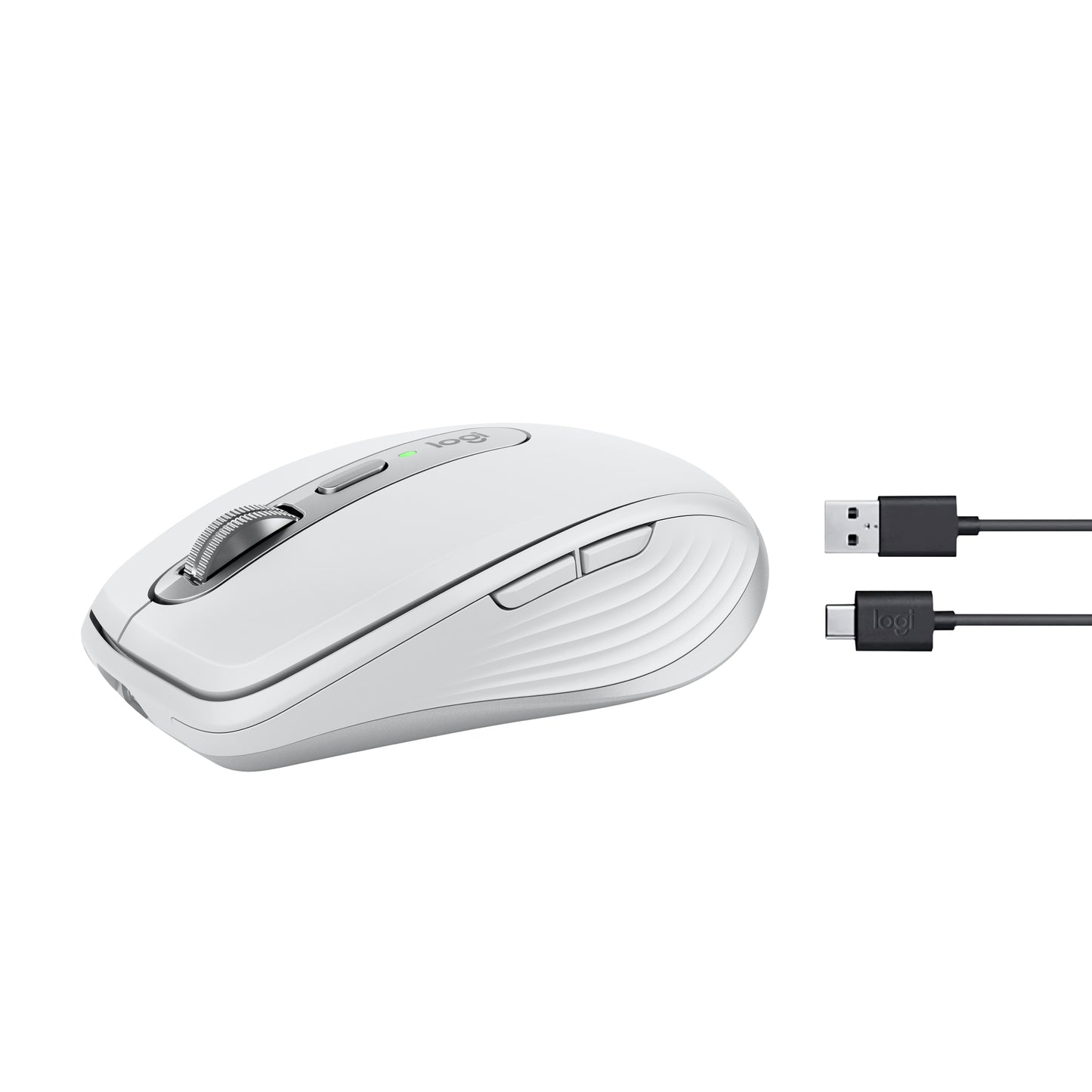 Logitech MX Anywhere 3S wireless mouse - Silent - Pale Grey