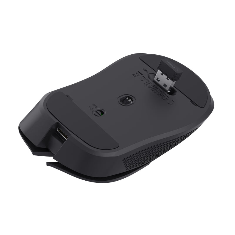 Trust GXT923 YBAR WIRELESS MOUSE Zwart