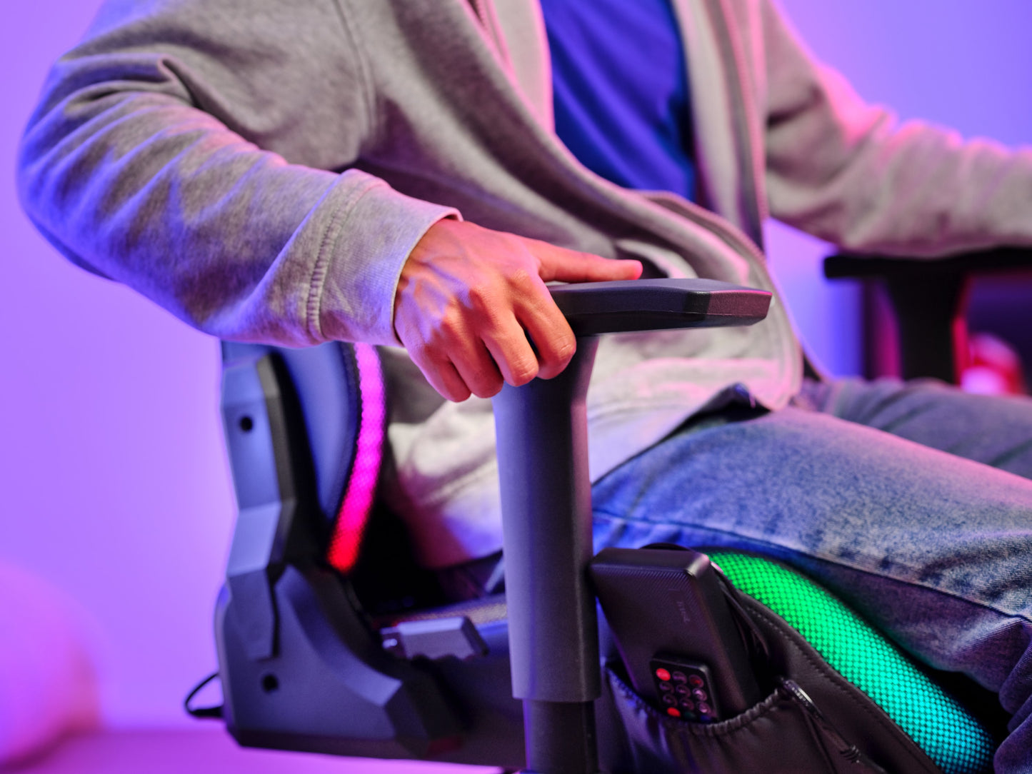 TRUST GXT719 RUYA RGB GAMING CHAIR BLACK