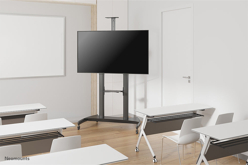 Mobile Flat Screen Floor Stand (height: 128-160 cm)