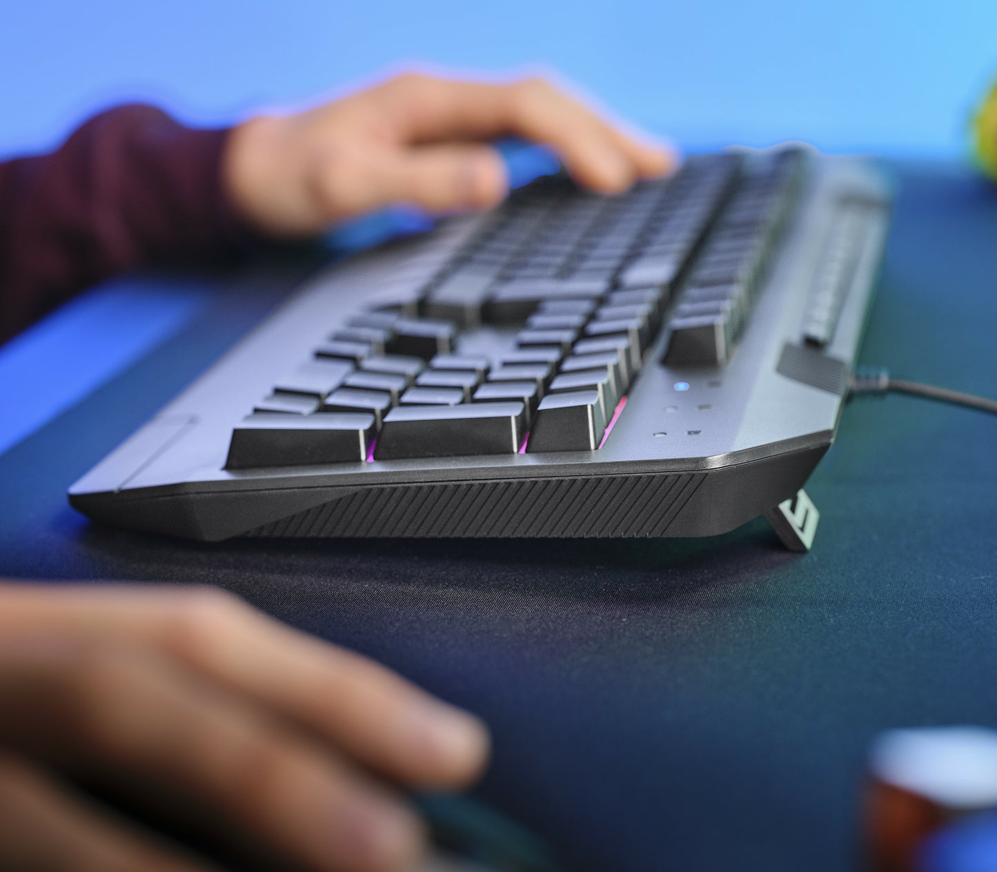 Trust GXT836 EVOCX GAMING KEYBOARD BE Zwart