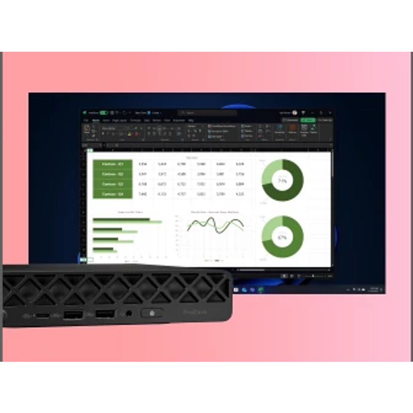 HP ProDesk 4 Mini G1i Intel Core Ultra 5 235T 16GB DDR5 512GB SSD W11P 1yr Wrty SmartBuy