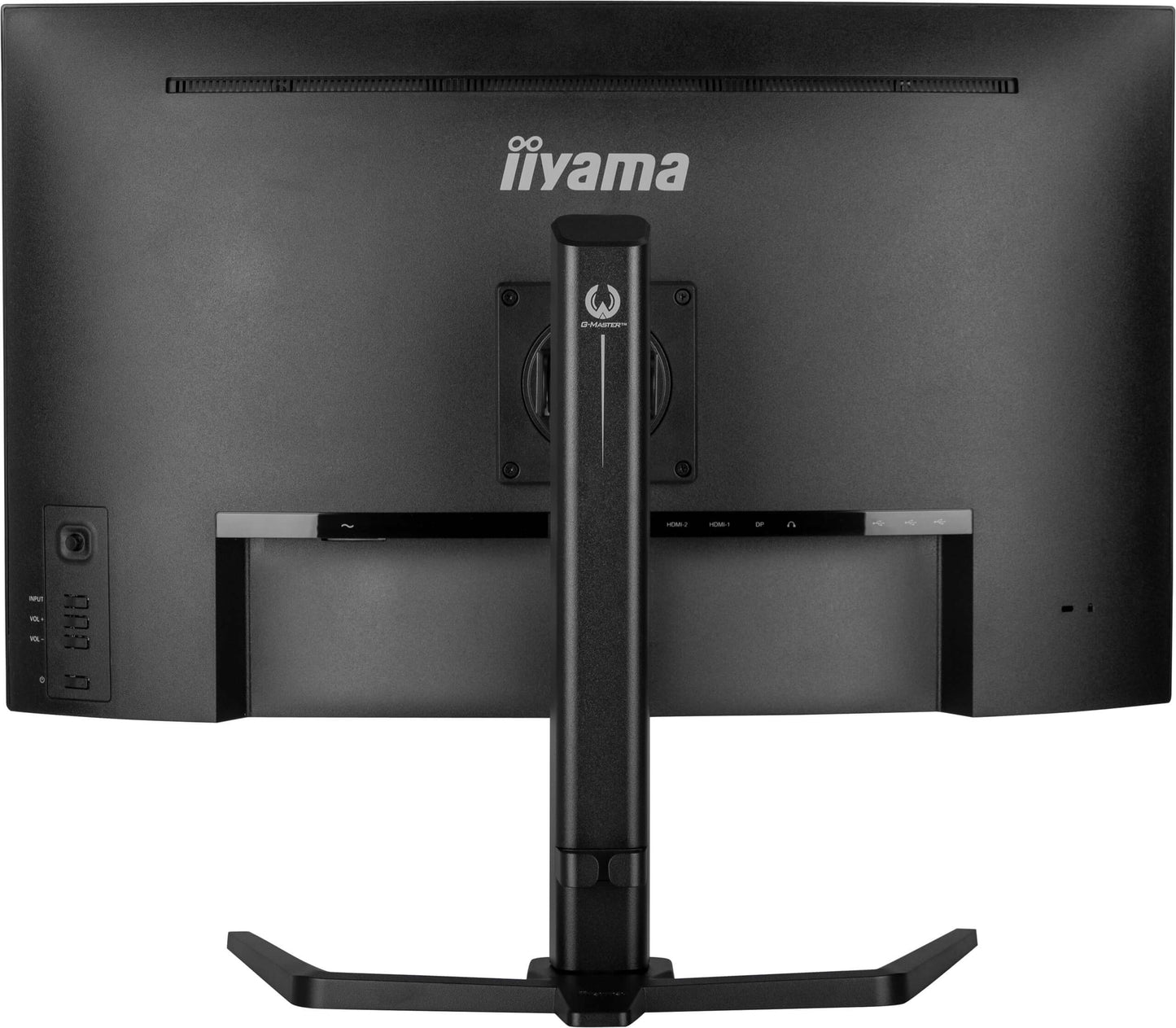 IIYAMA 32WIDE LCD  G-Master Red Eagle  2560 x 1440  QHD Curved VA panel  FreeSync   USB-Hub(4x Out v3.2)  Height Adjust.(15cm)  3000:1 Stat