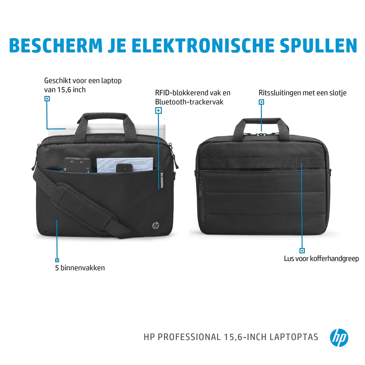 HP Prof 15.6inch Laptop Bag