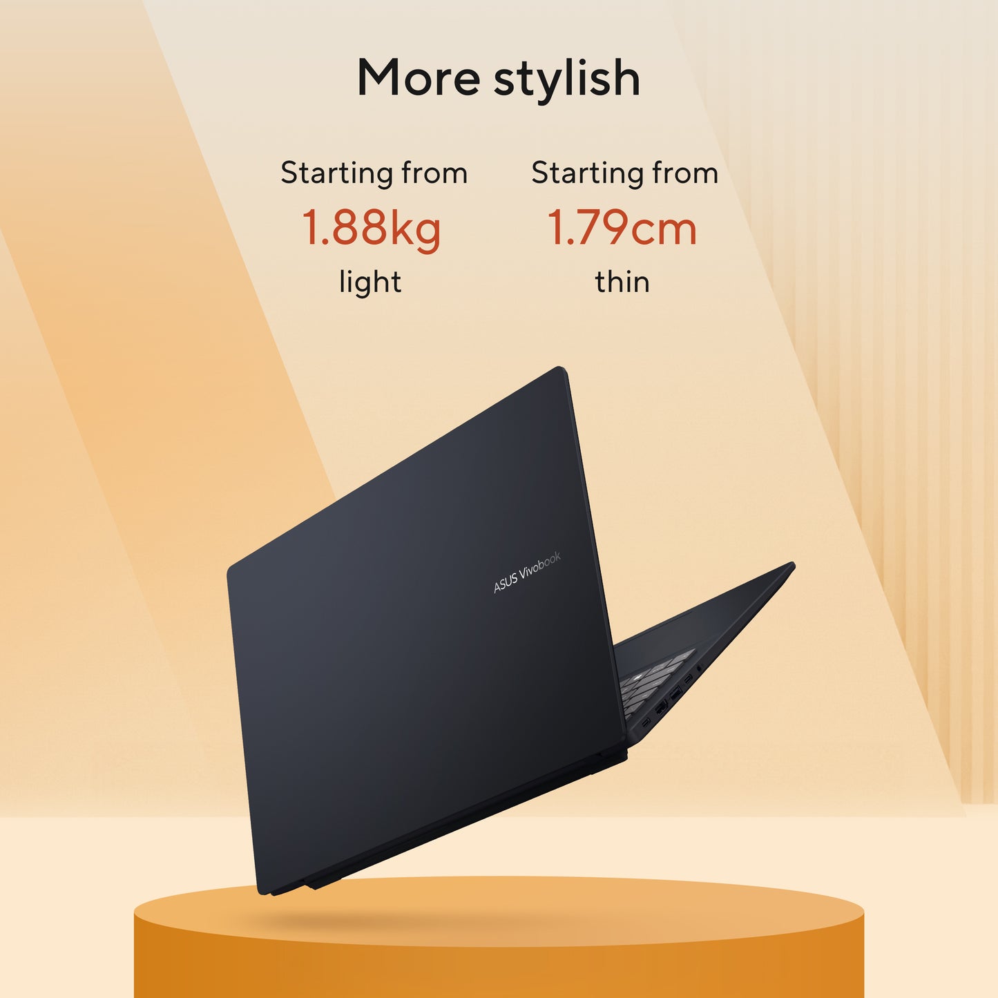 ASUS Vivobook 16 M1607KA-MB164W, 16 LED 60Hz, AMD Ryzen AI 5 330, 16GB, 512GB NVMe PCIe SSD, AMD Radeon Graphics, W11H, Blauw
