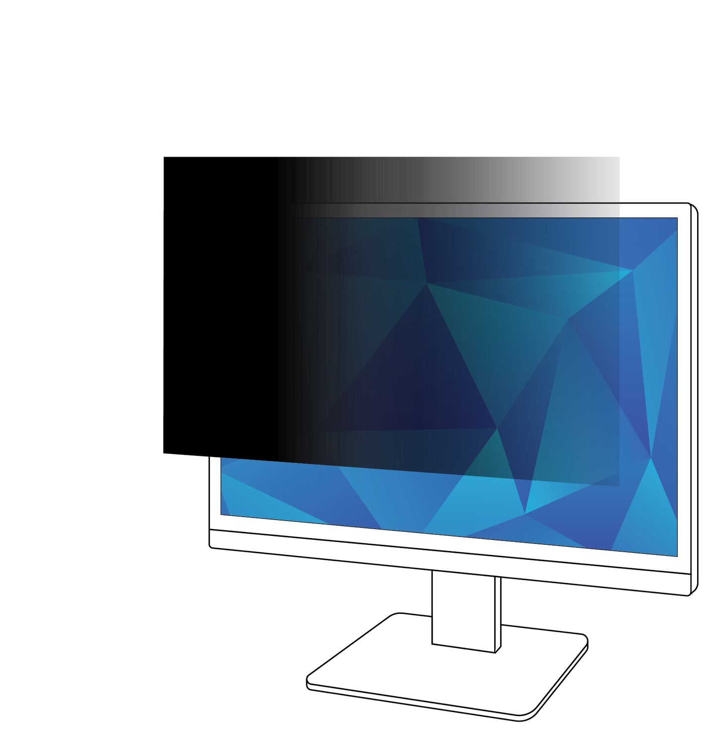Filter 3M Privacy Monitor 23in/16:9