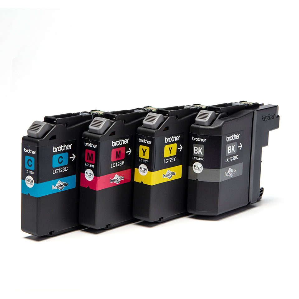 Brother LC123VALBP inktpatroon blister cyaan / magenta / geel / zwart