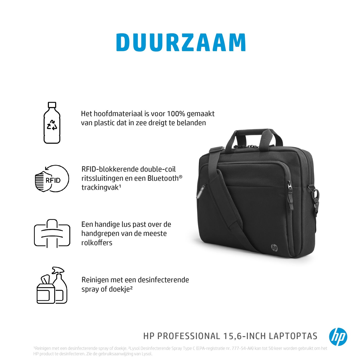 HP Prof 15.6inch Laptop Bag