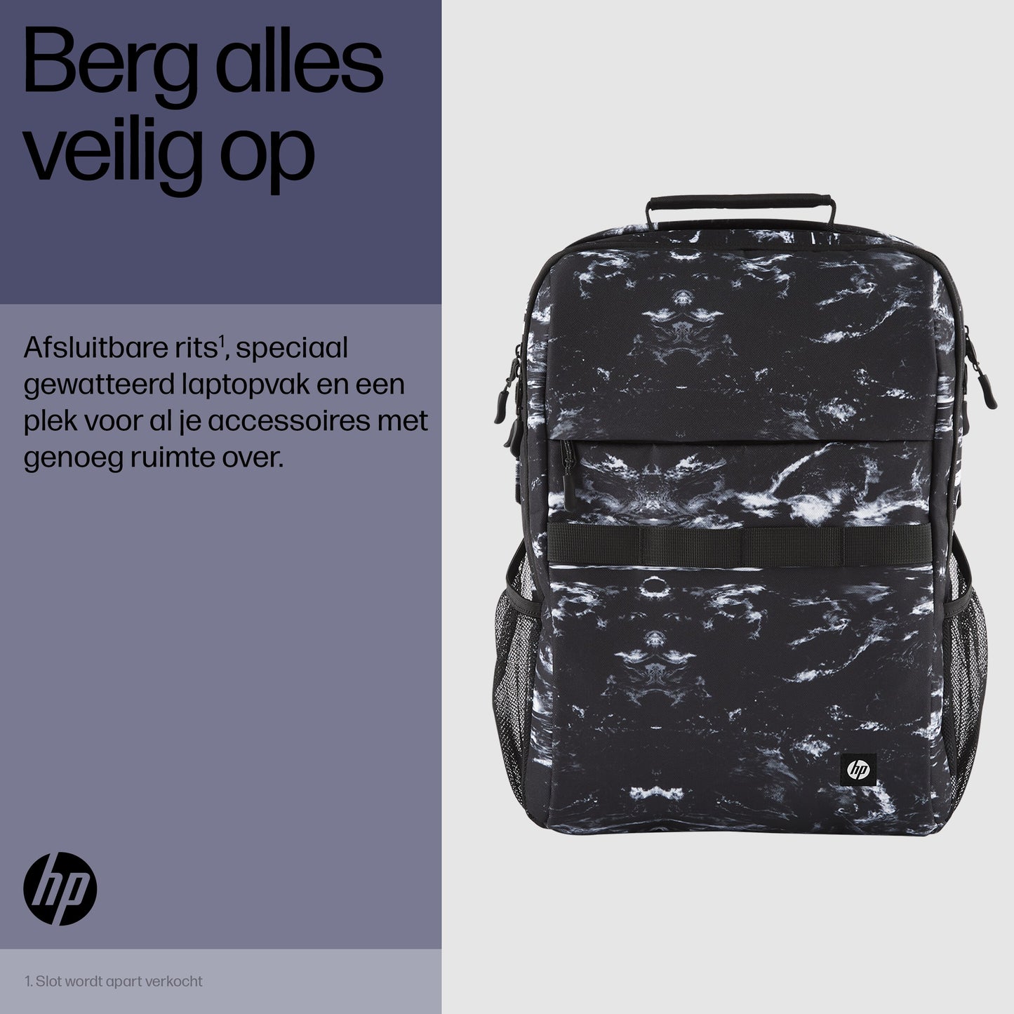 HP Campus XL Marble Stone Backpack