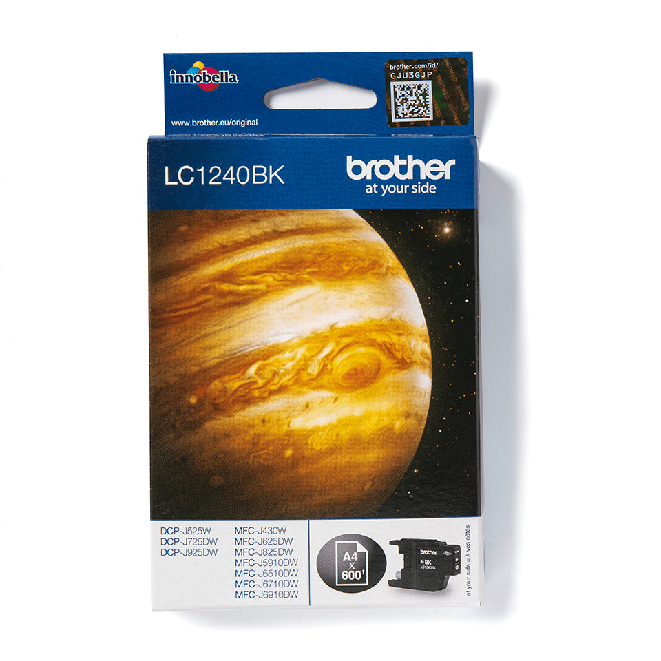 Brother LC1240BK inktcartridge zwart