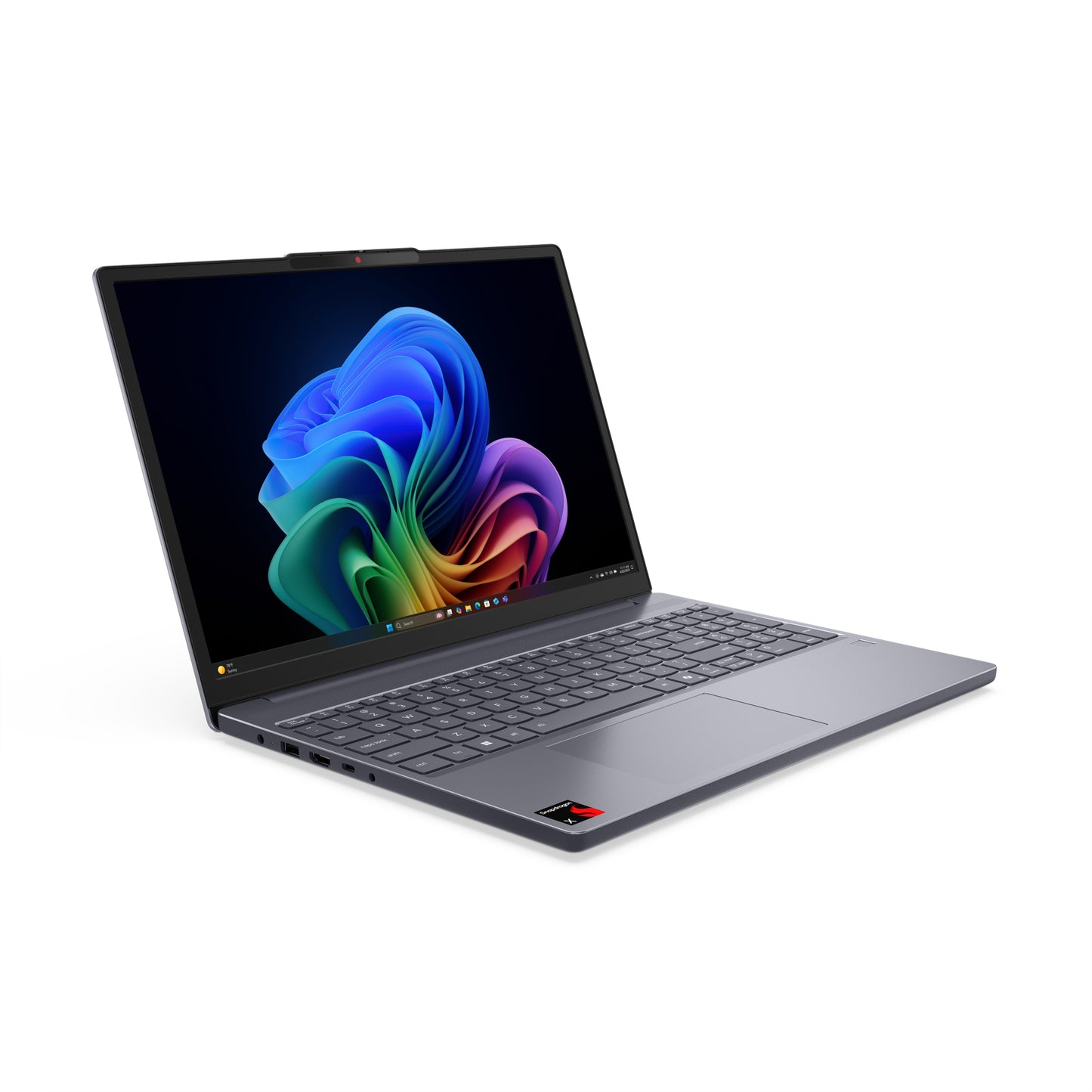 Lenovo IP 3 Slim 15,1inch WQXGA OLED, Snapdragon X, 24GB, 512GB SSD, W11H, Grey, Copilot+