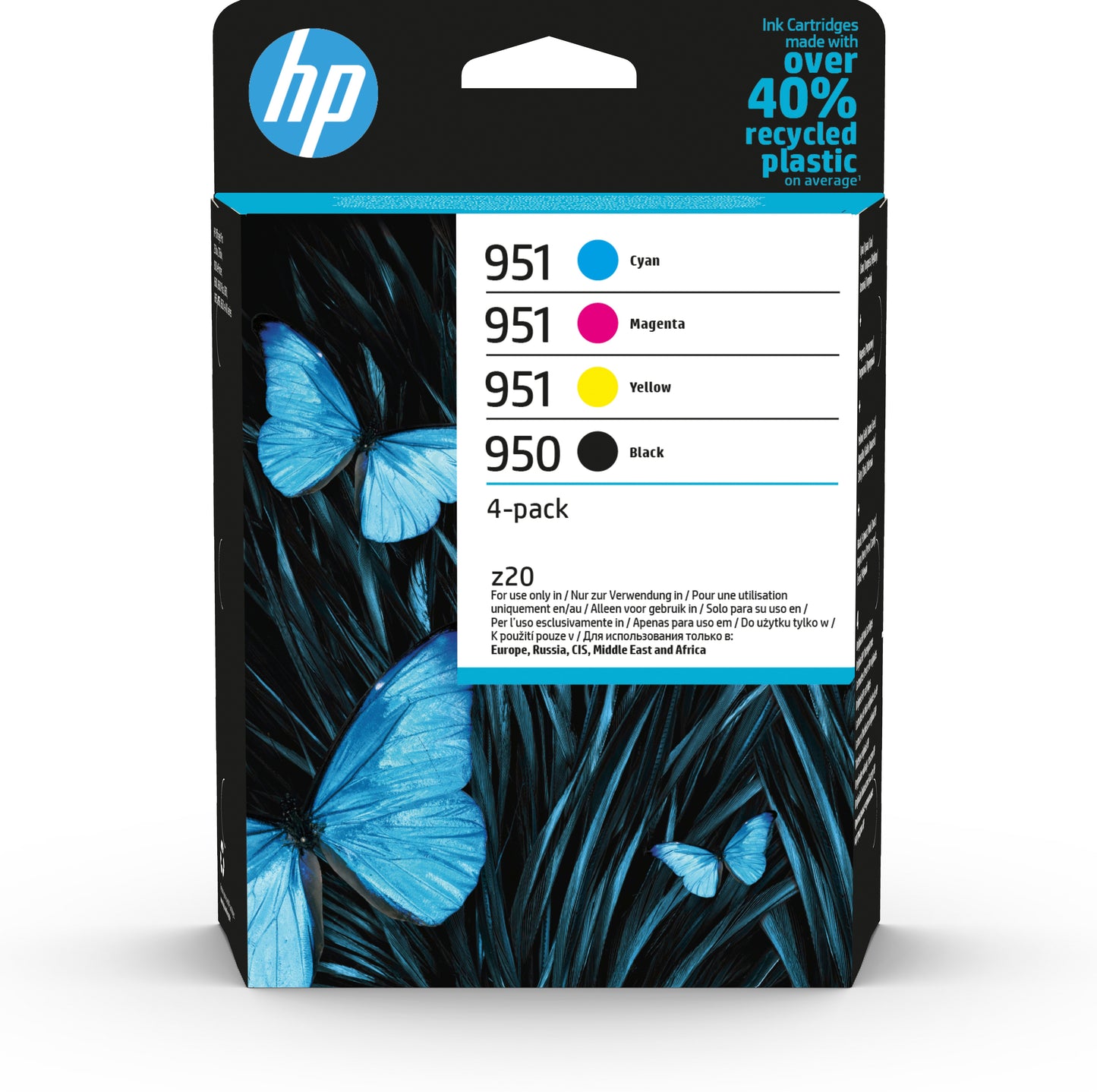 HP 950 / 951 CMYK Original Ink Cartridge 4-Pack