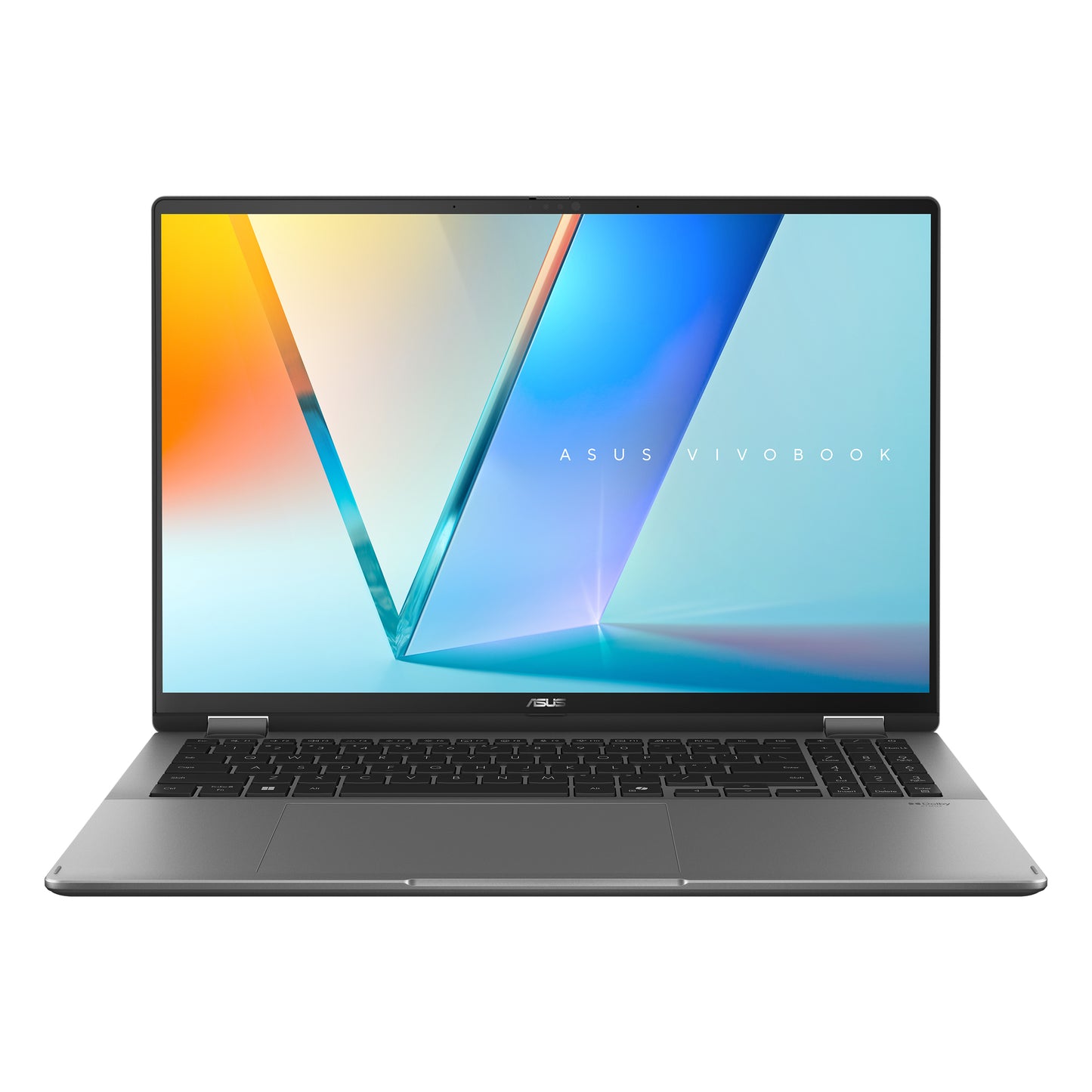 ASUS Vivobook 16 Flip, 16inch 3K OLED TOUCH, Intel Ultra 7 285V, 32GB, 1TB PCIe NVMe SSD, Intel Arc Graphics, Grijs, W11 Home