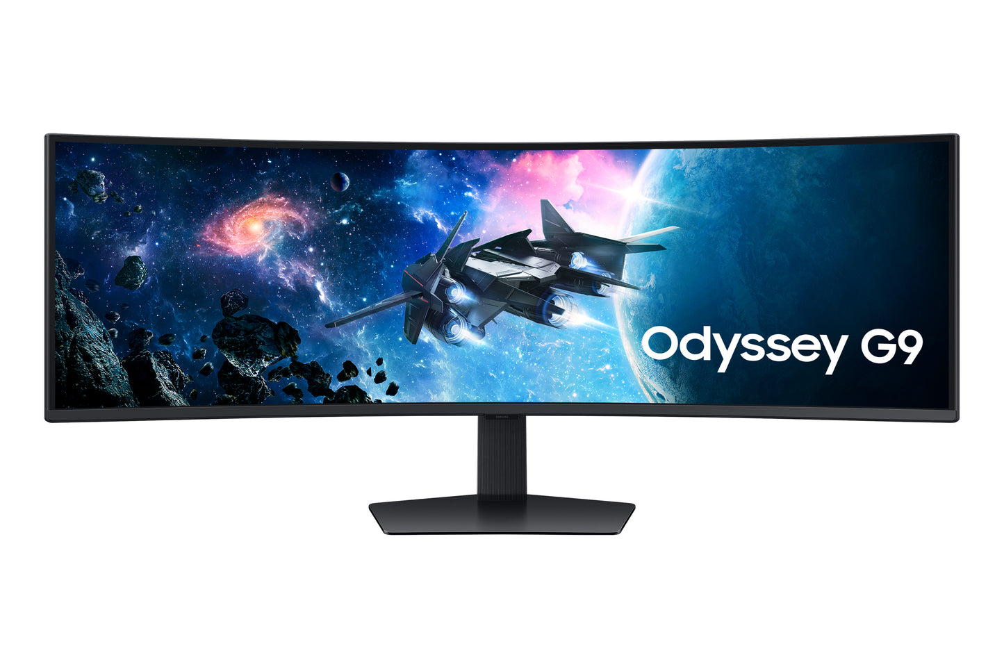 Samsung 49 Inch Dual QHD (5120x1440) curved monitor, 240Hz, 1ms, 2x HDMI, DisplayPort, HAS
