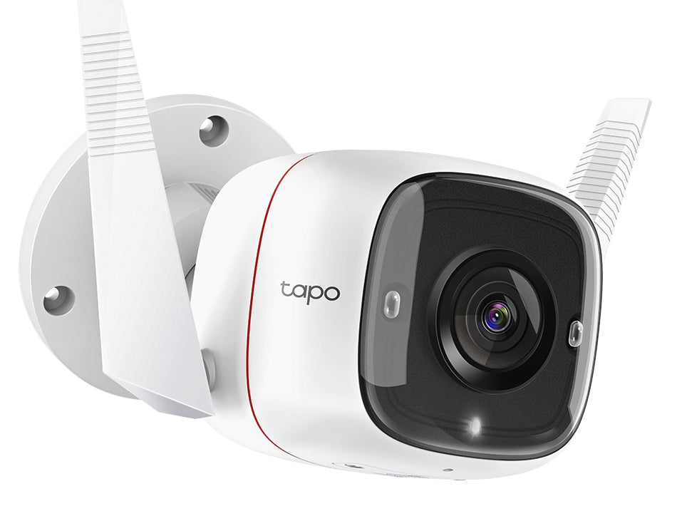 Outdoor Security Wi-Fi Camera SPEC: 3MP2.4 GHz 2T2R 2 x External Antennas 1 x Ethernet Port