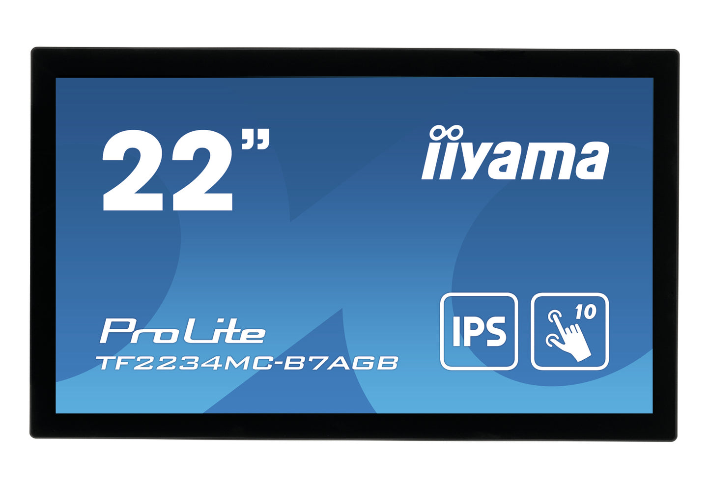 21,5  PCAP Anti-Glare Bezel Free 10P Touch, 1920x1080, IPS panel, VGA, DisplayPort, HDMI, 300cd/m2 (with touch), USB Touch Interface, Extern
