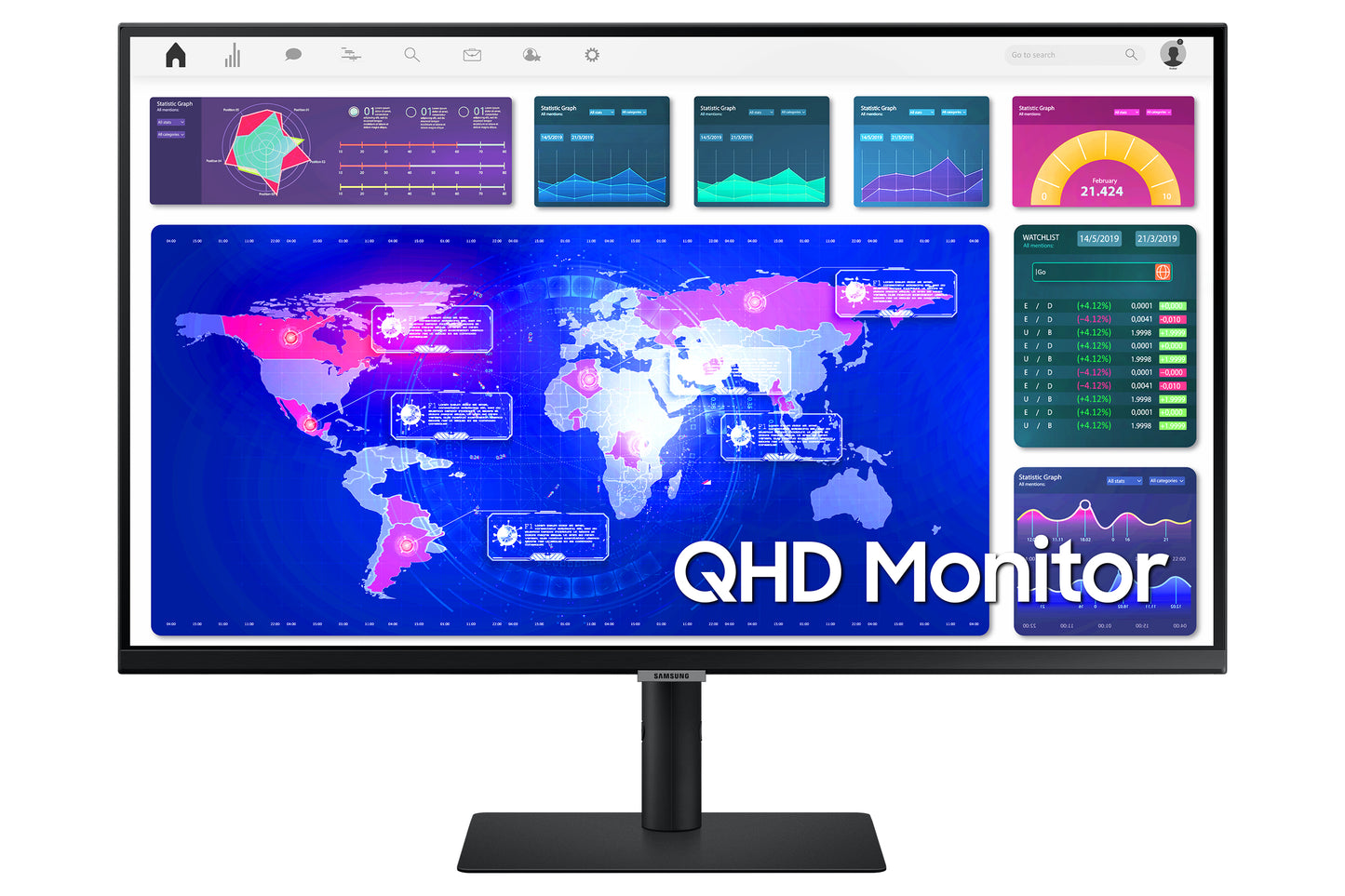 32 IPS 2560 x 1440 300cd/m2 HDR10 5ms LS32A600NWUXEN