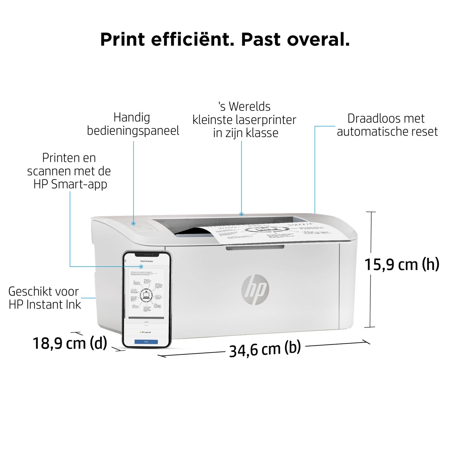 HP LaserJet M110w 16/32MB USB WI-FI A4 A 7MD66F#B19