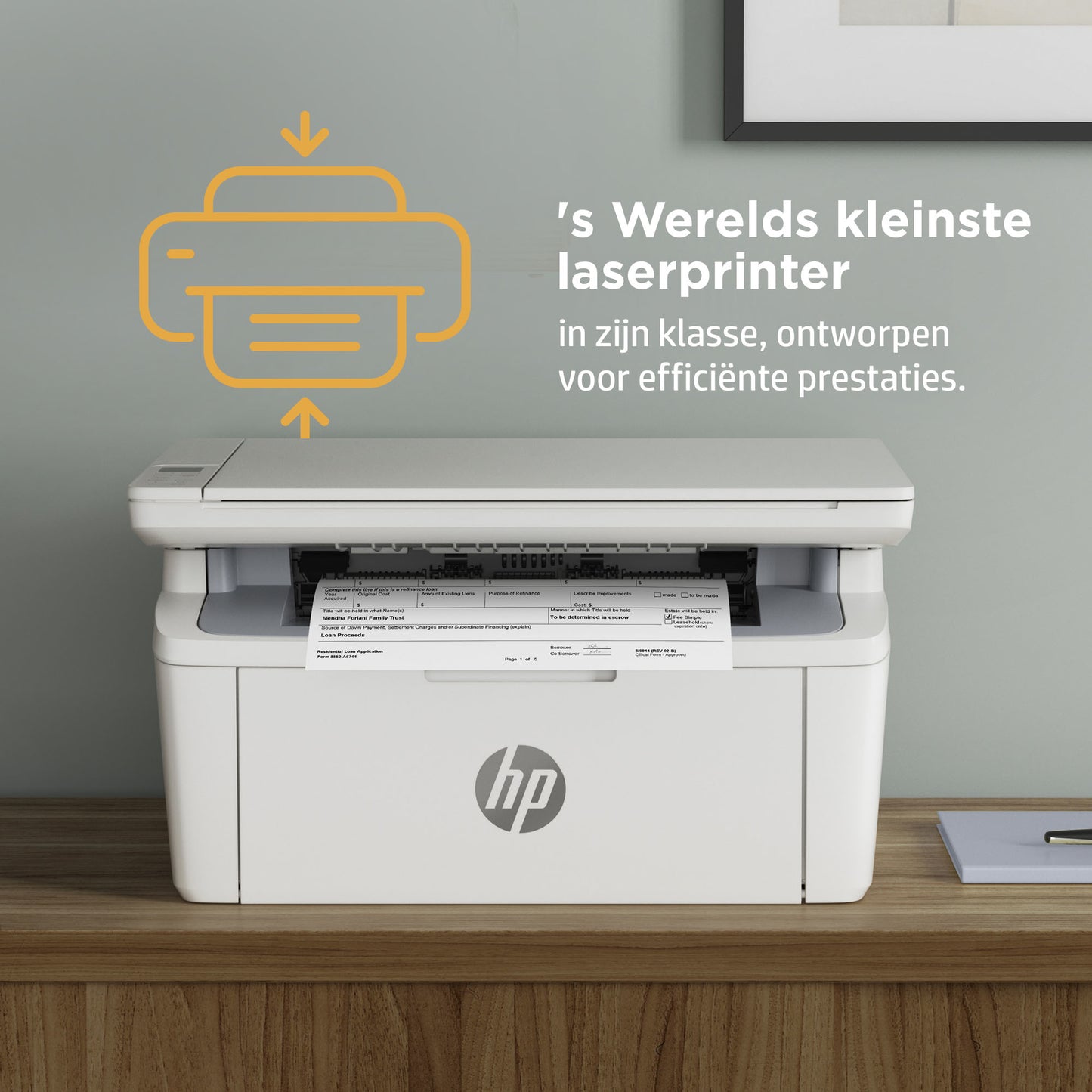 HP LaserJet MFP M140w WI-FI WL A4 20ppm 7MD72F#B19