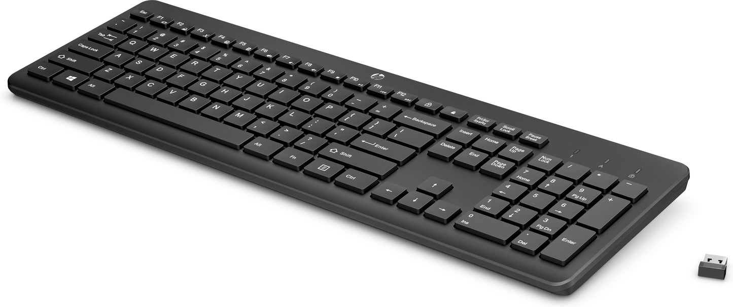 HP 230 Wireless Keyboard (Black) BEL 3L1E7AA#AC0
