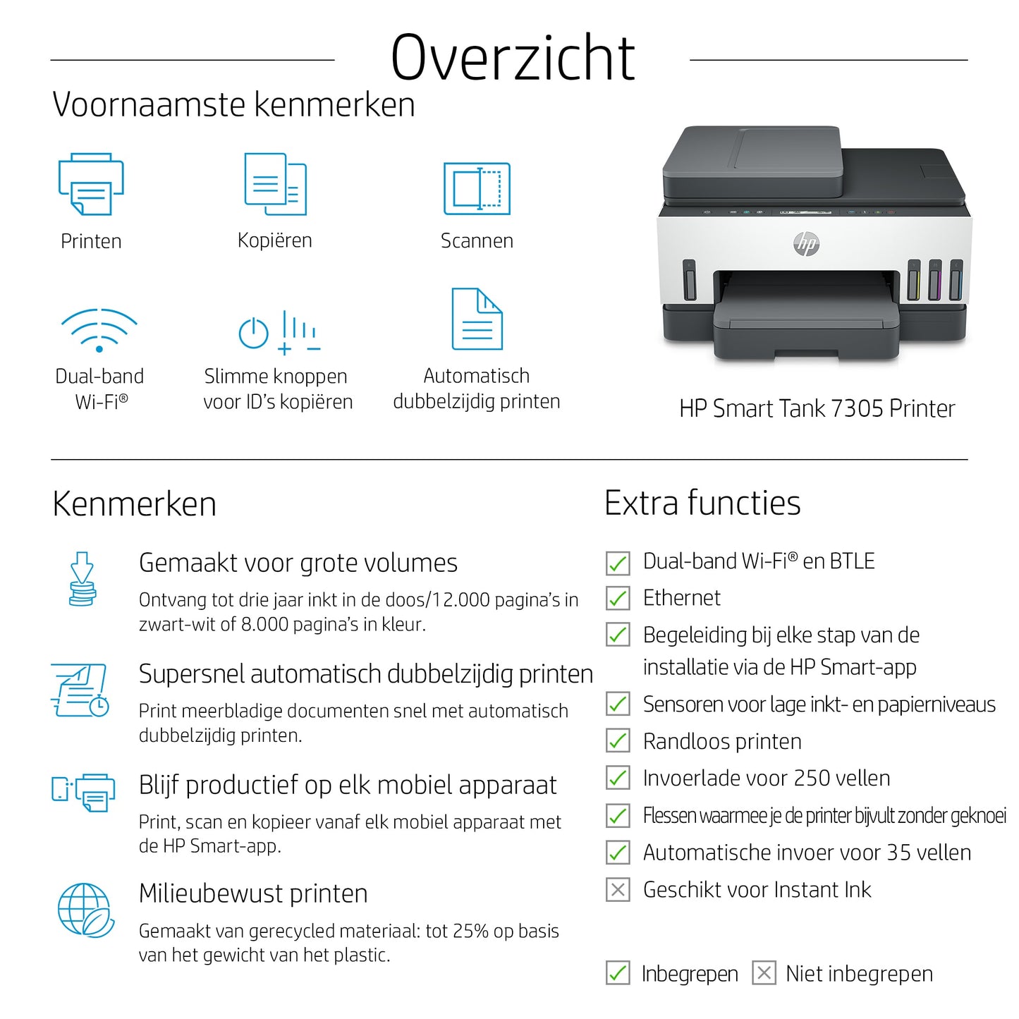 HP Smart Tank 7305