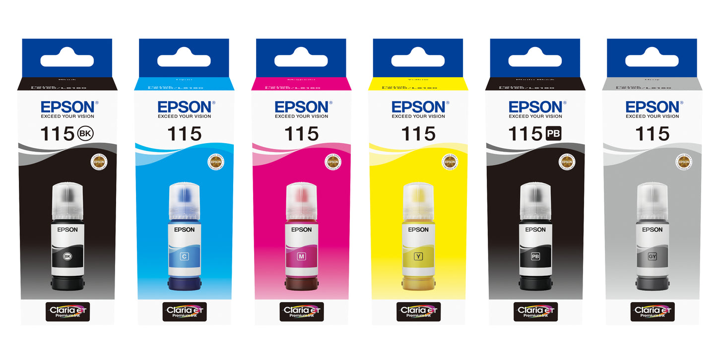 EPSON 115 EcoTank Pigment Black ink