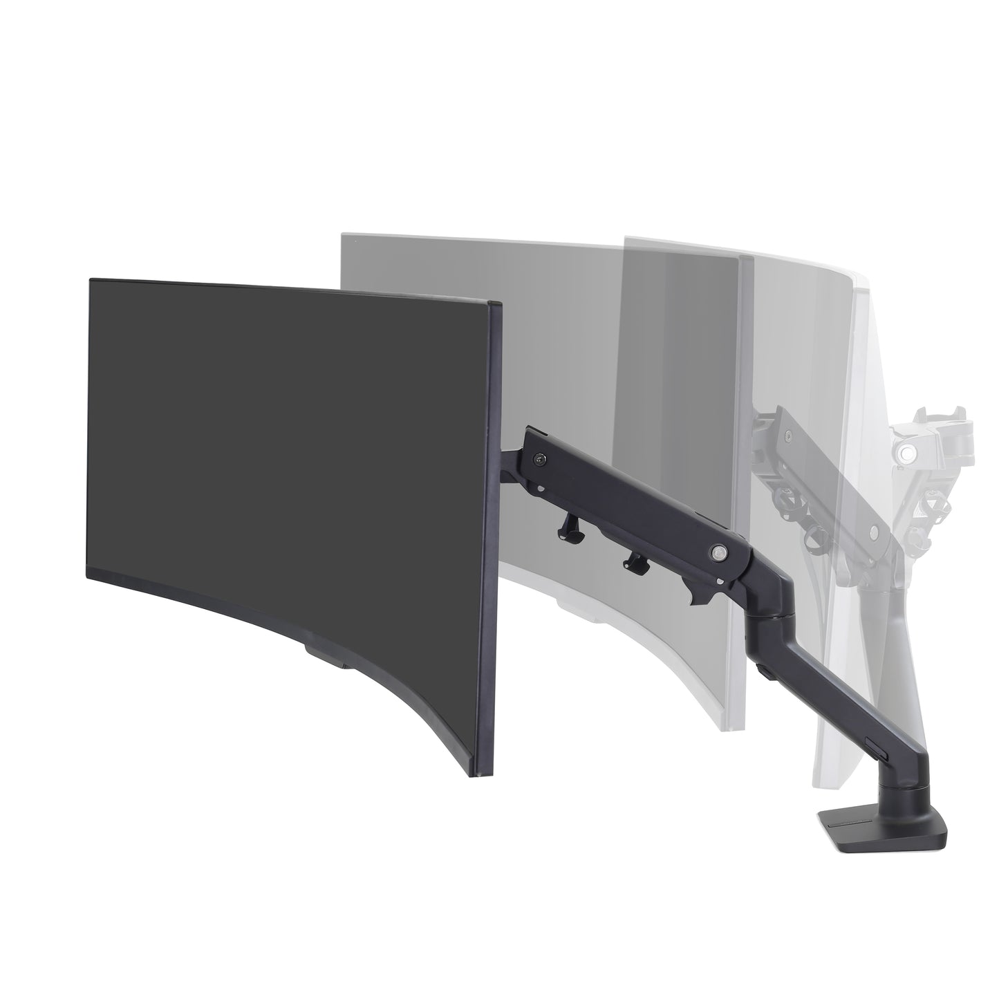 HX Desk Monitor Arm with HD Pivot Matte 45-647-224