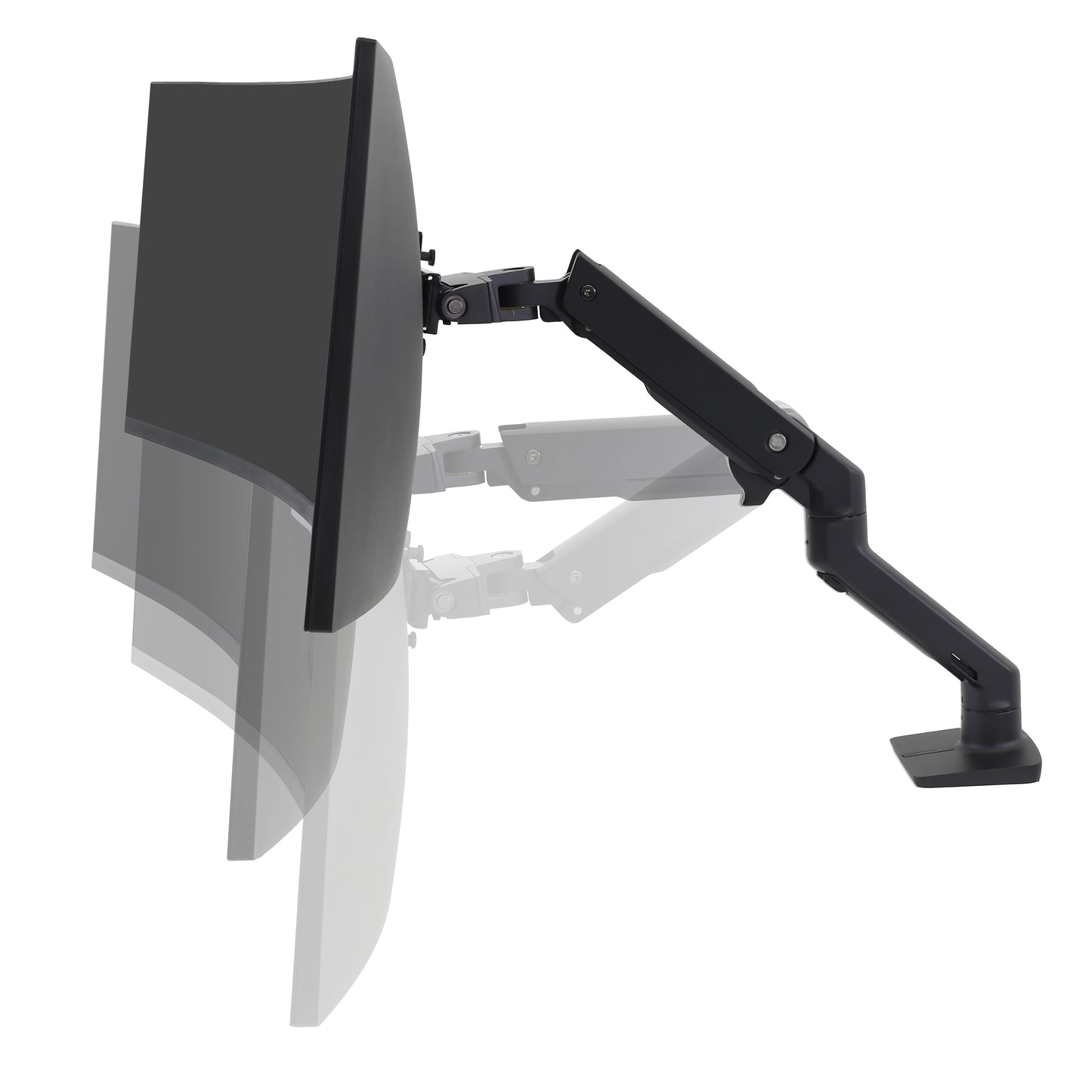 HX Desk Monitor Arm with HD Pivot Matte 45-647-224