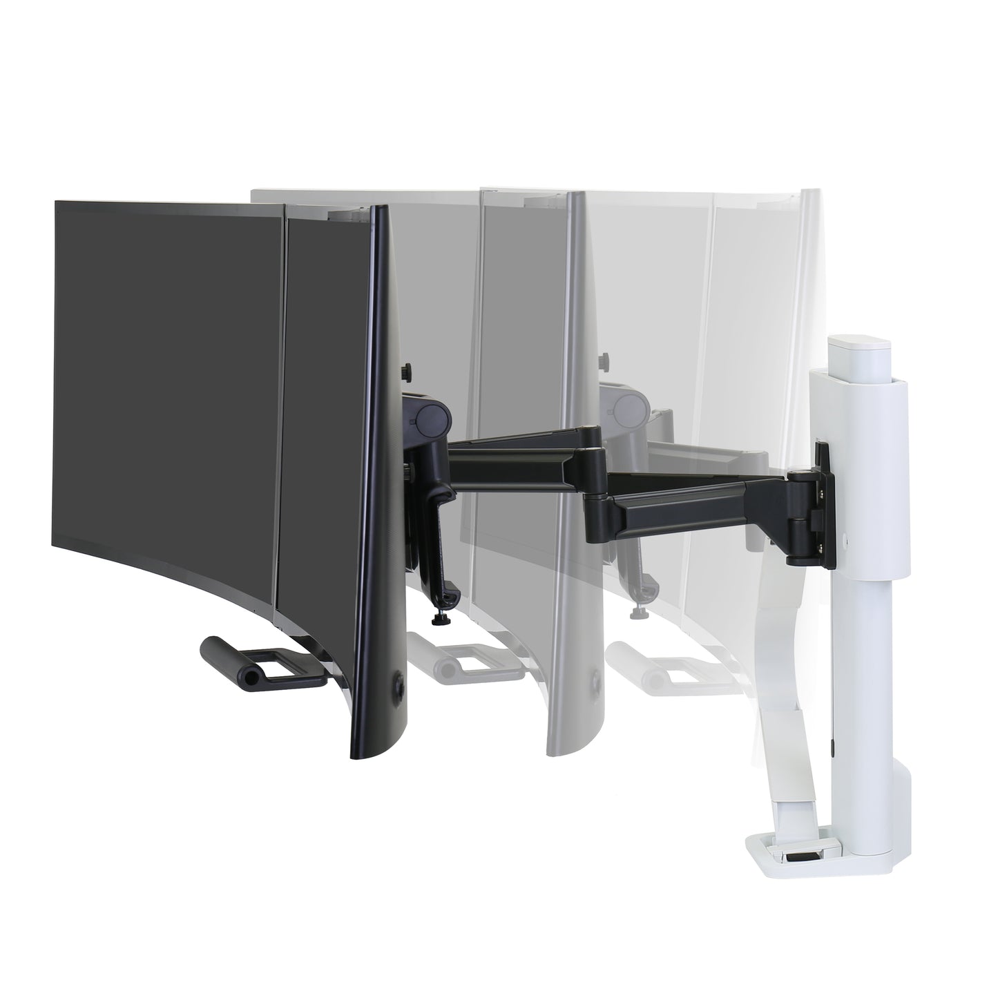 TRACE Dual Monitors Panel Clamp Bright 45-631-216