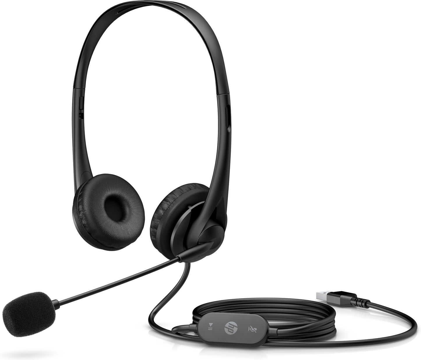 HP Wired USB-A Stereo Headset EURO  428H5AA#ABB