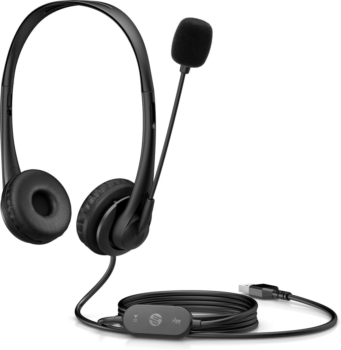 HP Wired USB-A Stereo Headset EURO  428H5AA#ABB
