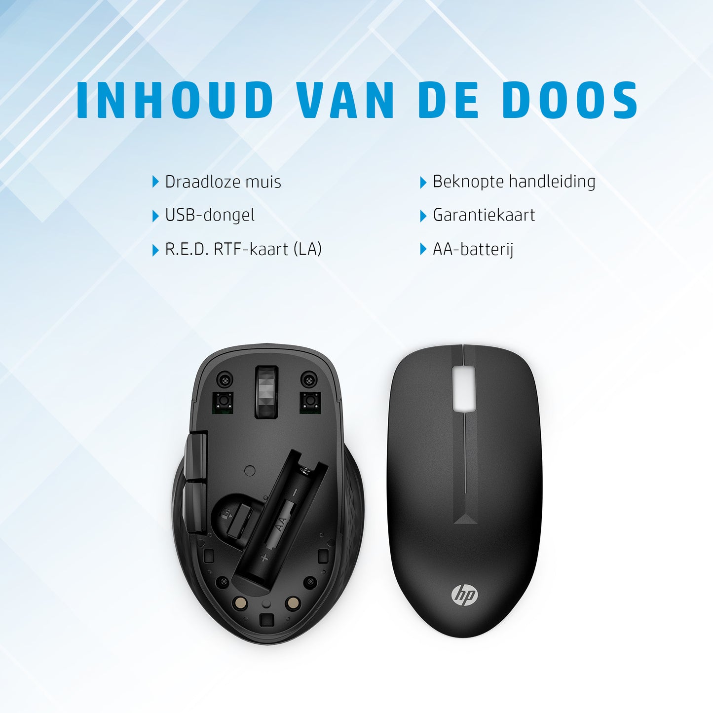 HP 430 Multi-Device Wireless Mouse EURO 3B4Q2AA#ABB