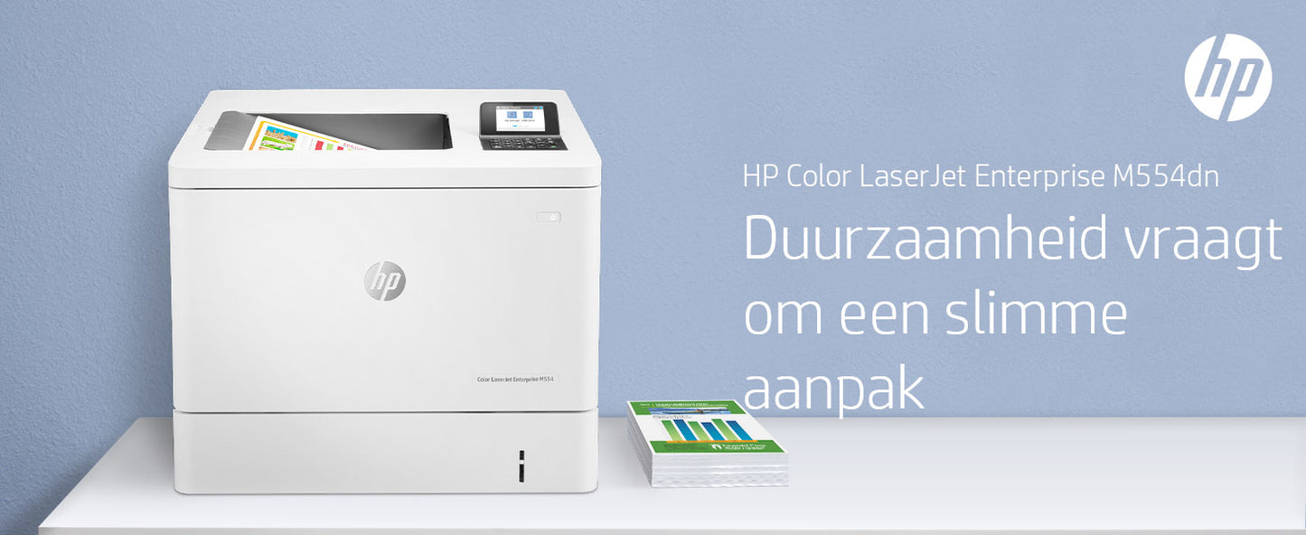 HP Color LaserJet Enterprise M554dn Printer