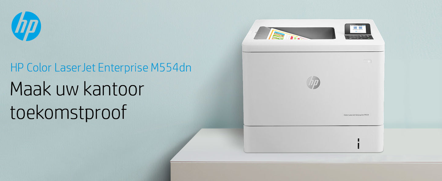 HP Color LaserJet Enterprise M554dn Printer