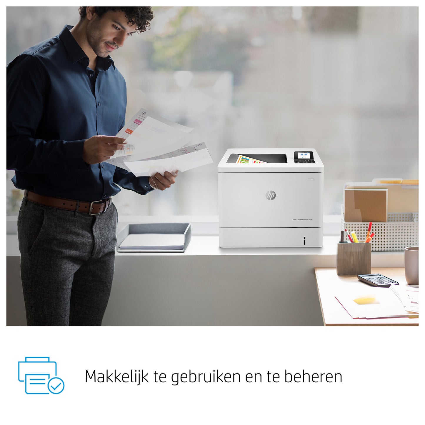 HP Color LaserJet Enterprise M554dn Printer