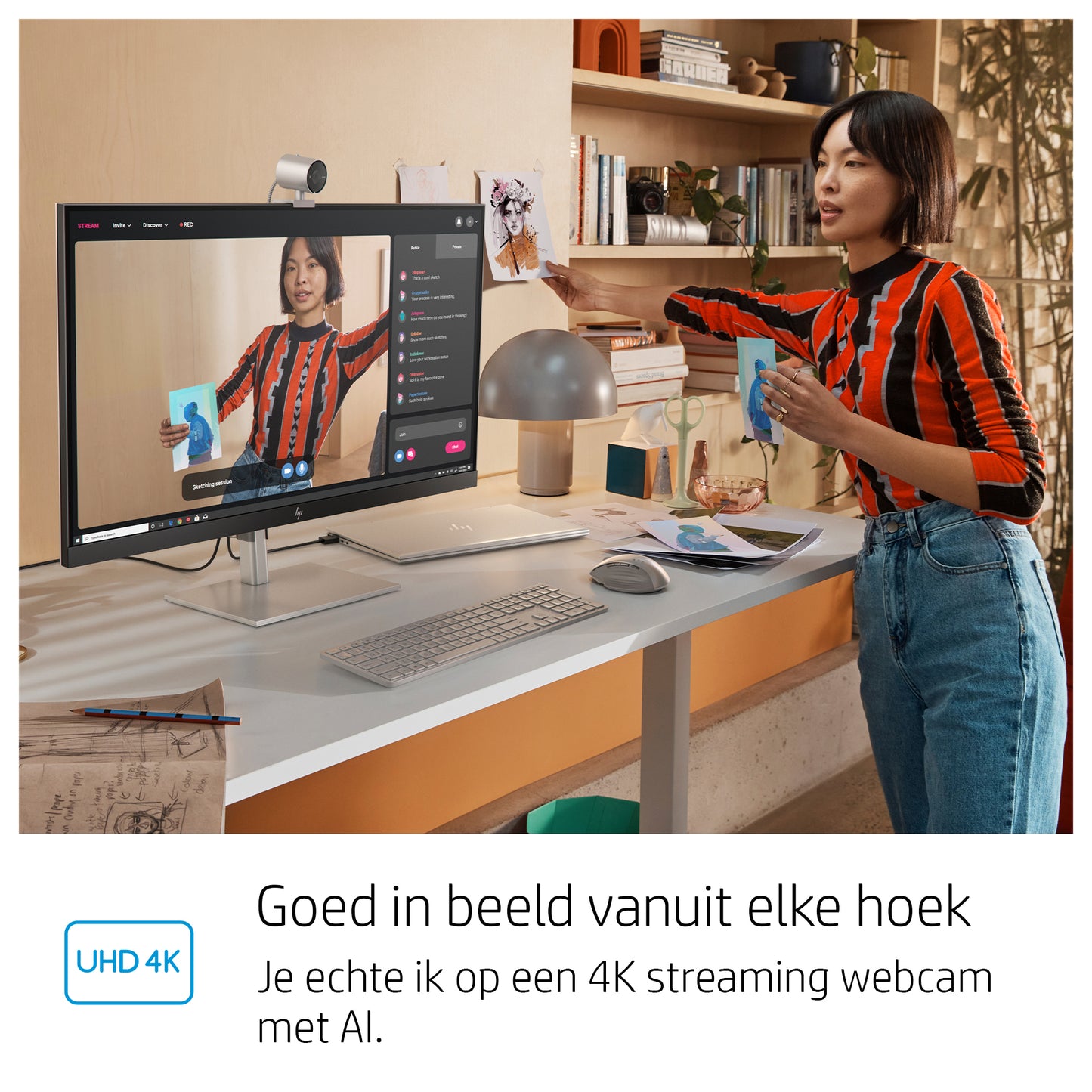 HP 950 4K Pro Webcam   4C9Q2AA#ABB