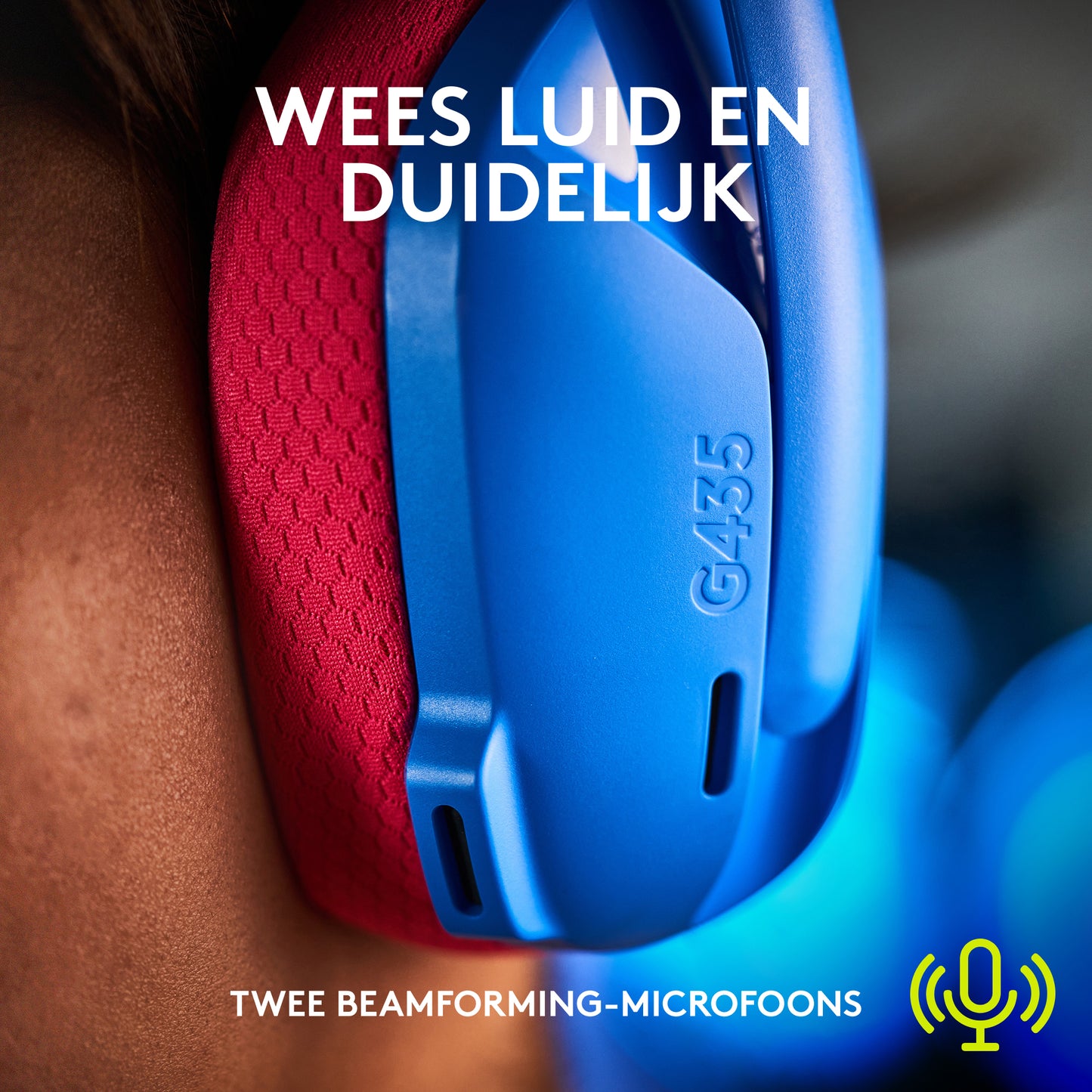 G435 LIGHTSPEED WRLS G Headset BLUE - 981-001062